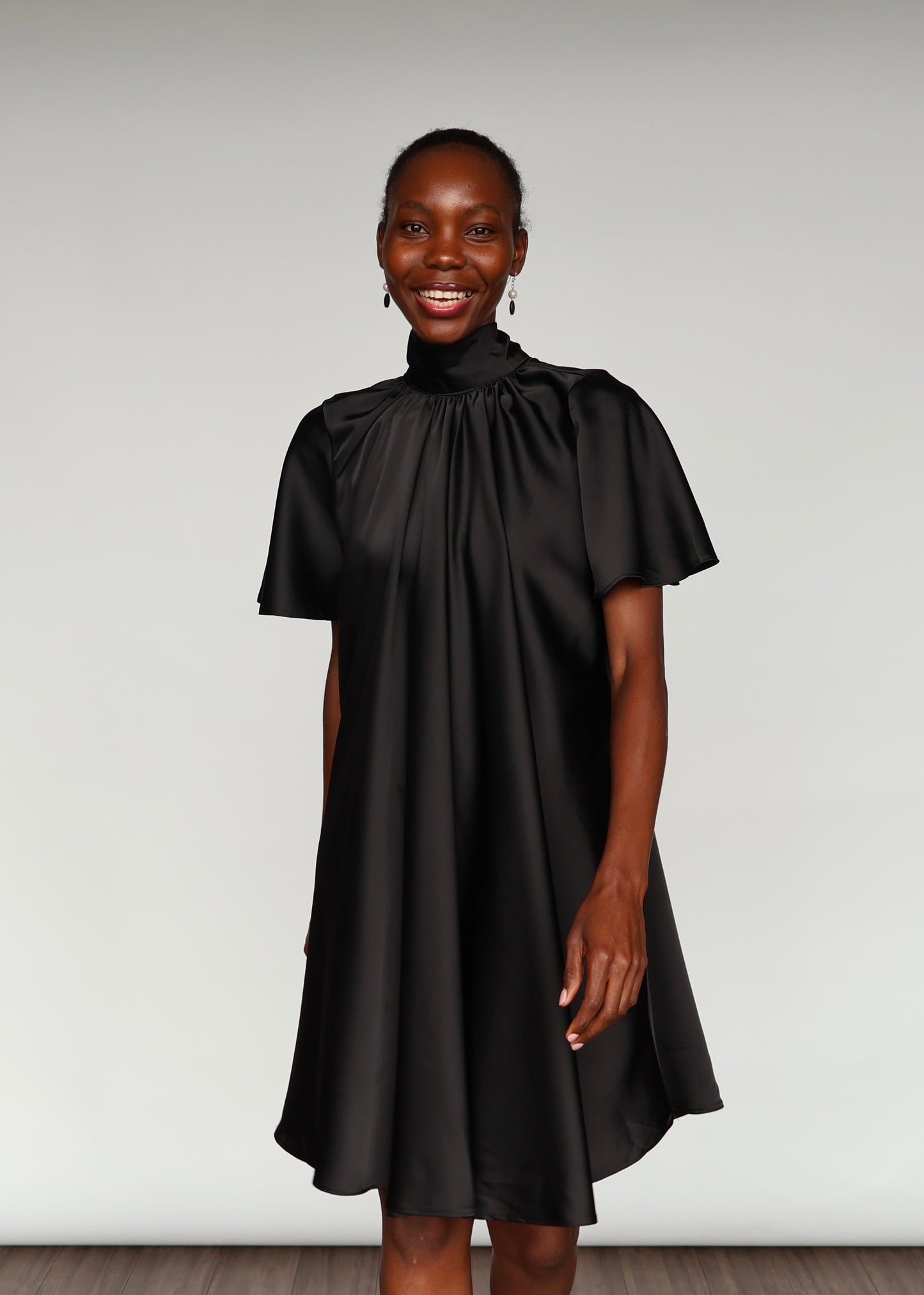 Nawiri Silky Crepe - Black