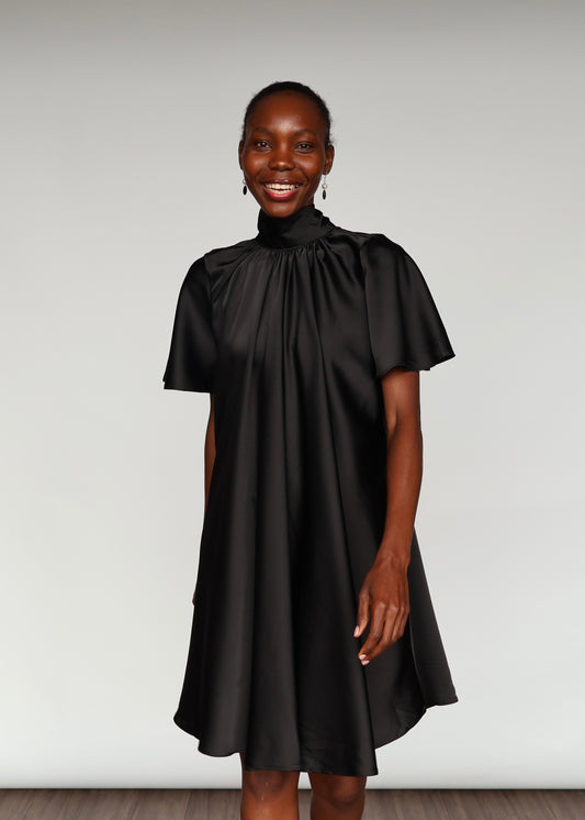 Nawiri Silky Crepe - Black