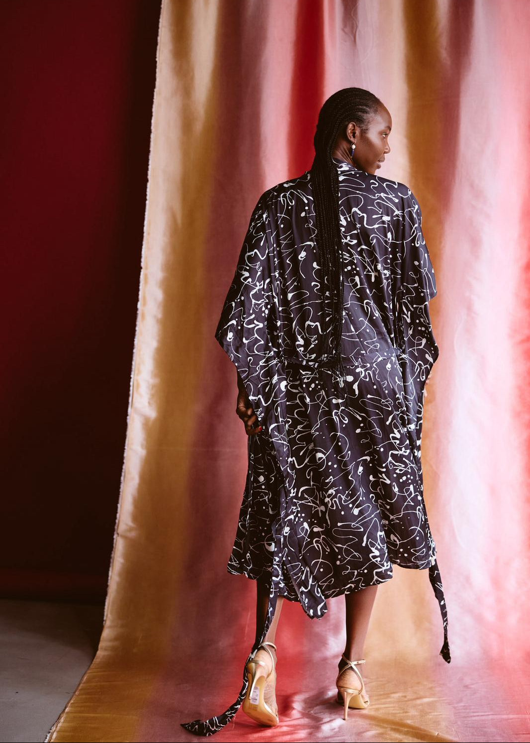 Dina Polka Kimono